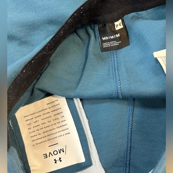 Under Armour Move Men’s Sweatpants Joggers with Elastic Waist, Pockets - Picture 3 of 5